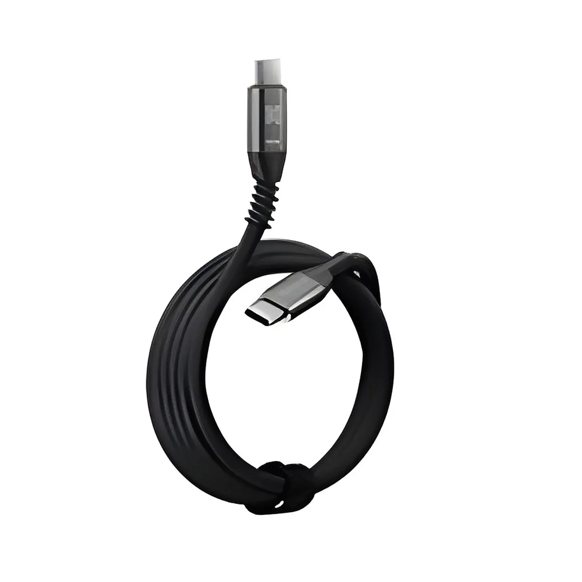 Klip Xtreme - Cable USB - 24 pines USB-C - 3 m - Negro - Carga rápida trenzada 60W