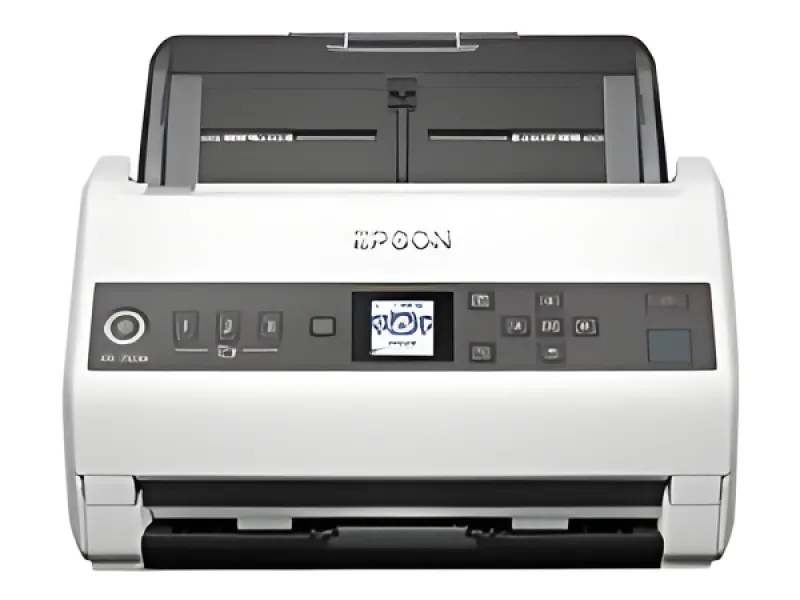 Epson DS-730N - Escáner de documentos - Sensor de imagen de contacto (CIS) - a dos caras-Ledger - 600 ppp x 600 ppp-hasta 40 ppm (mono) / hasta 40 ppm (color)-Alimentador automático de documentos (ADF) (100 hojas)-hasta 6500 exploraciones por día-USB 2.0,