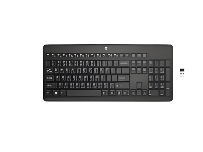 HP - Teclado - Inalámbrico - Negro