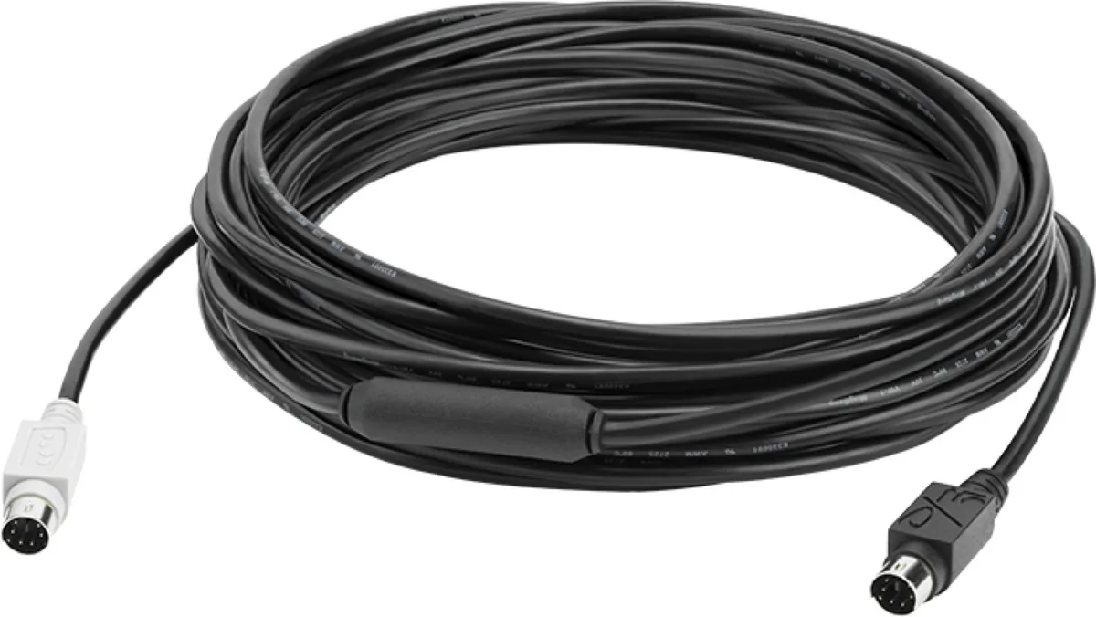 Logitech GROUP - Cable de extensión para cámara - PS/2 macho a PS/2 macho - 10 m