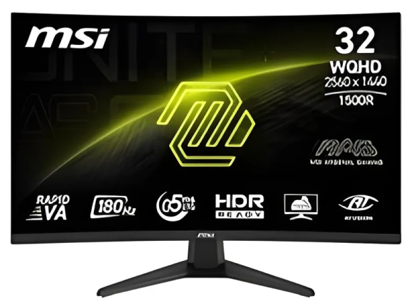 MSI MAG 321CQF E18 - 31,5" - 2560 x 1440 - HDMI / DisplayPort