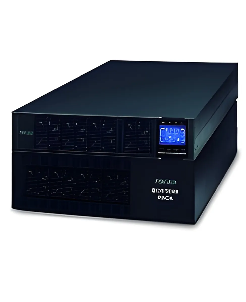 Forza Atlas FDC-110KMR-ISO - UPS (montaje en rack / externo) - AC 110-300 V - 10000 vatios - 10000 VA - 9 Ah-RS - 232, USB - 2U-negro