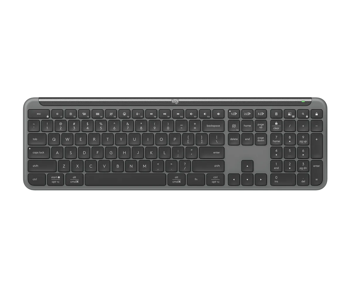 Logitech Signature Slim K950 - Teclado - Español - Grafito