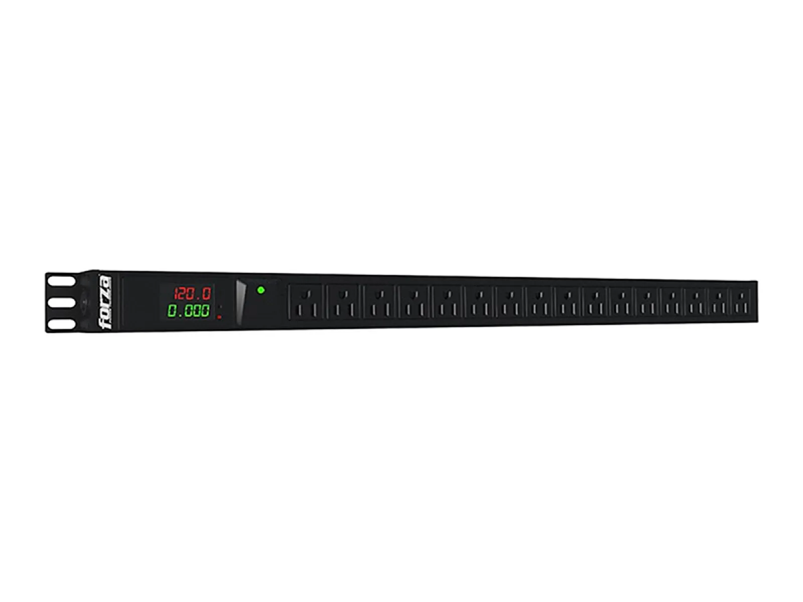 Forza - Unidad de distribución de energía - Montaje en rack - AC 100/200 V - 16 Tomas de Corriente - 5 - 15R 0U SPD Metered