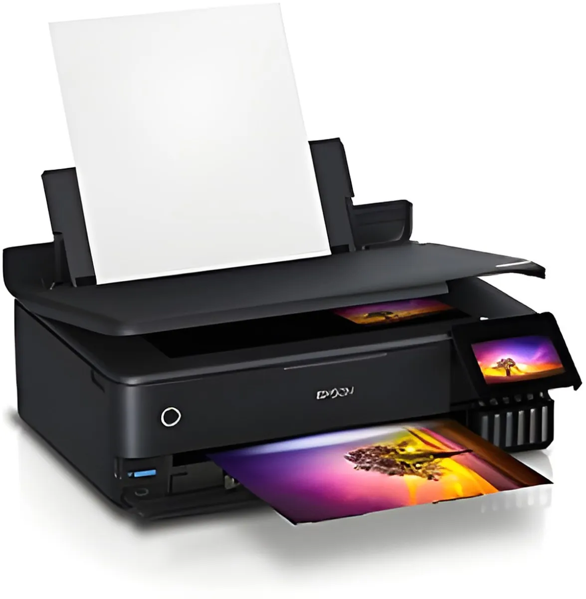 Epson EcoTank L8180 - Impresora multifunción - color - chorro de tinta-A3 (material)-hasta 16 ppm (impresión)-100 hojas-USB 2.0, LAN, Wi-Fi(n)