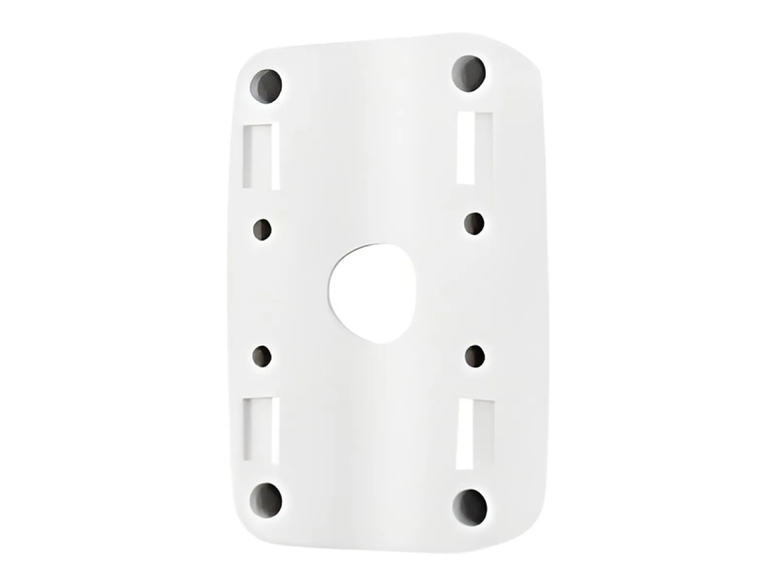 Hanwha Vision Wisenet SBP-300PMW1 - Adaptador de montaje de cámara - instalable en poste - blanco-para Vision XNP-C6403; WiseNet HD+ HCV - 6080; WiseNet P PND-A9081; WiseNet X XNF - 9013