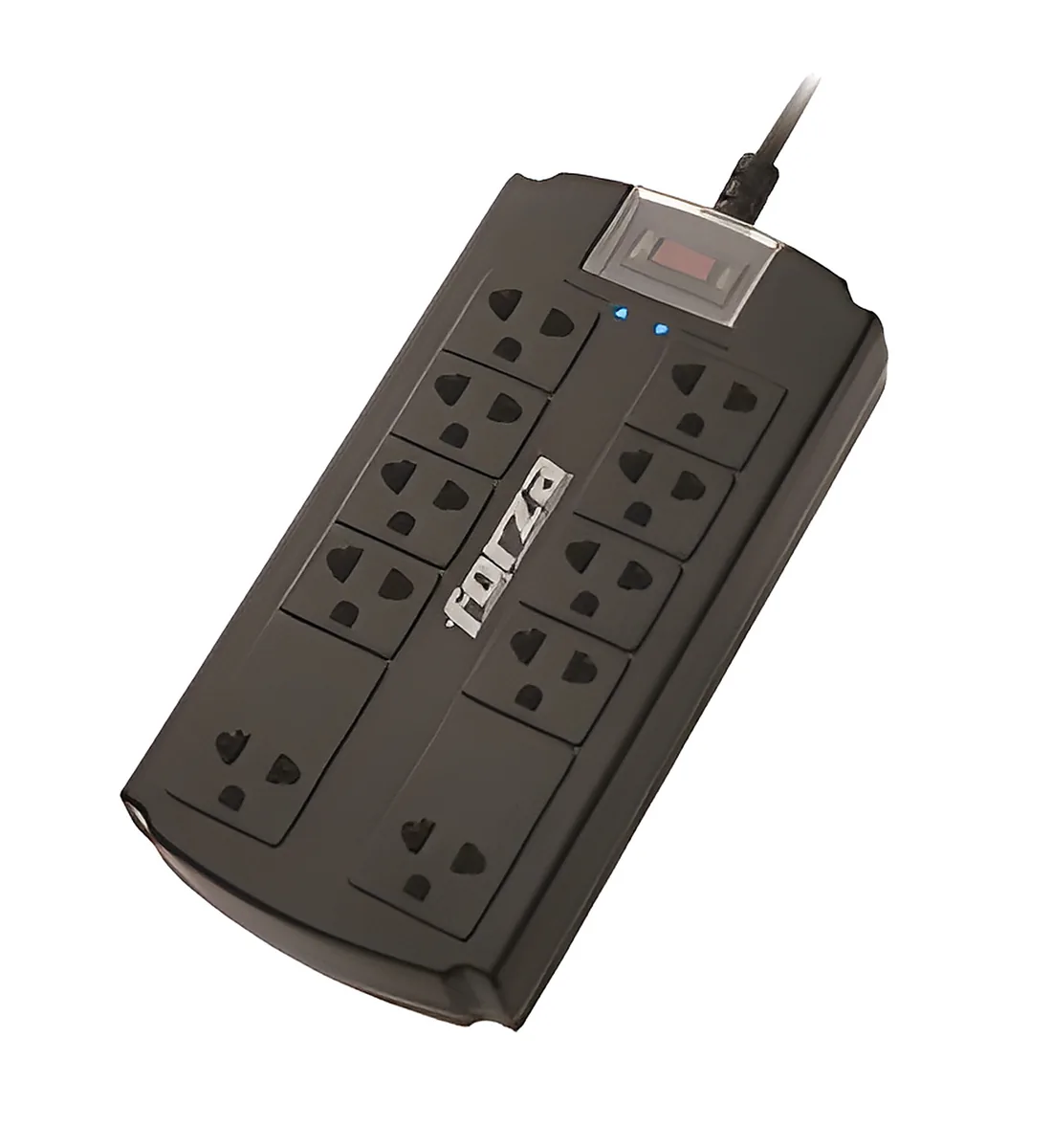 Forza Power Technologies - Surge suppressor - AC 110/220 V - 10 Tomas de Corriente-Material retardador de llama-Interruptor automático de sobrecarga