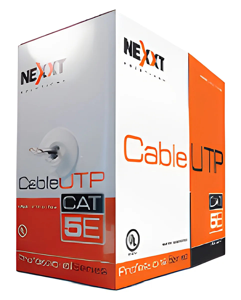 Nexxt - Par trenzado UTP Cat5e para exteriores - 24AWG - 305 m-CMX-Negro