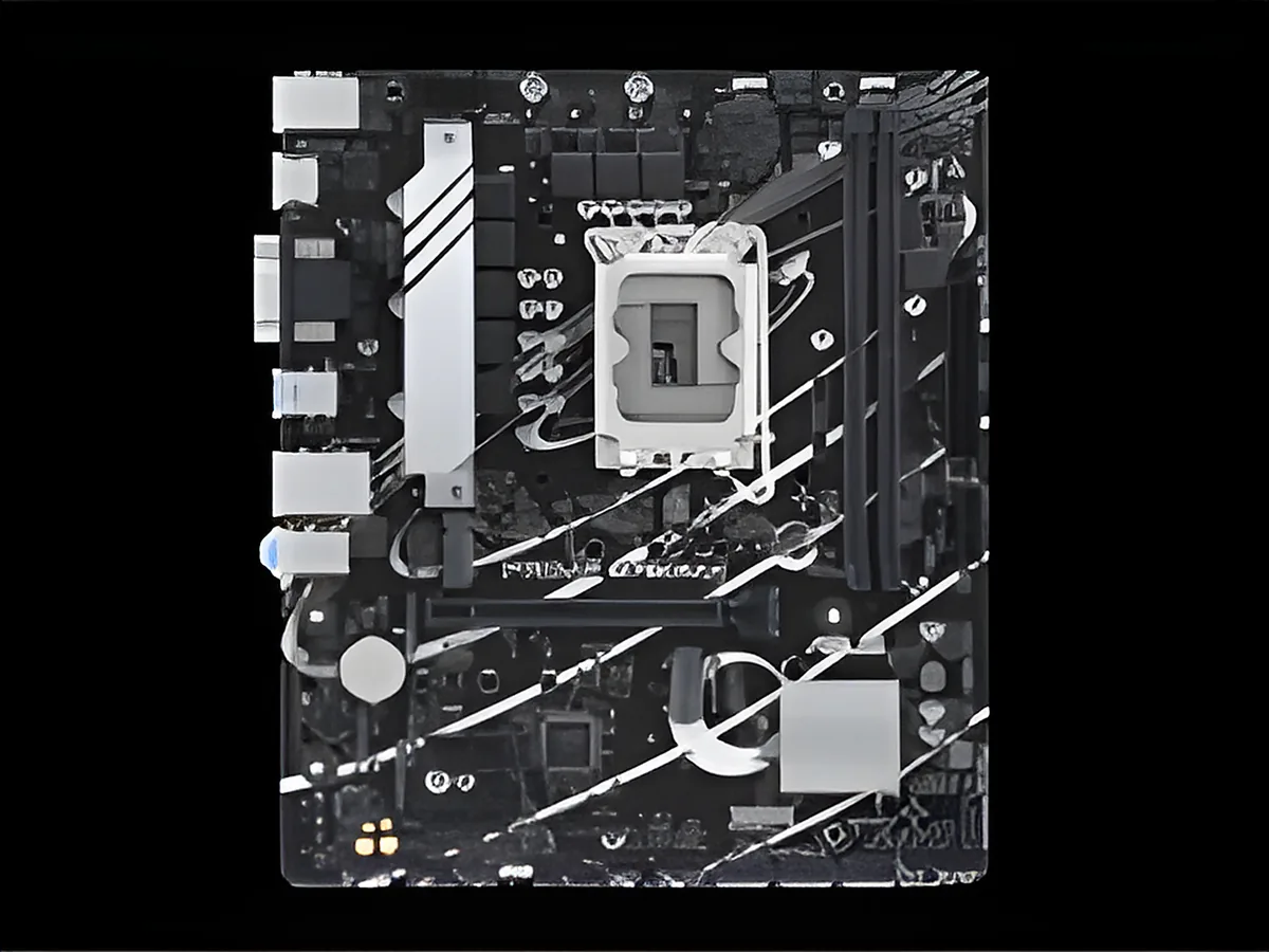 ASUS - PRIME B760M-K - Placa base - Micro ATX-LGA1700 Socket-Intel B760-para Core i7 / para Core i5 / para Core i3 / para Celeron / para Pentium