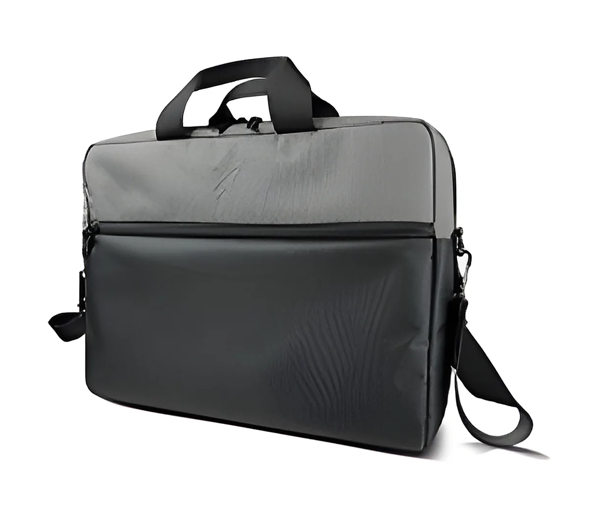Klip Xtreme - Maletín para portátil - 15,6" - 100% poliéster-Negro y gris-KNC - 041