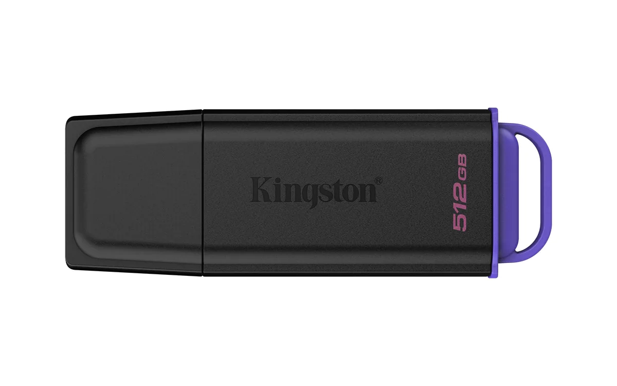 Kingston - Memoria USB - USB 3.1 Gen 1 - Exodia Negro / Morado
