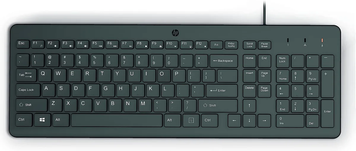 HP - Teclado - Teclado con cable 150