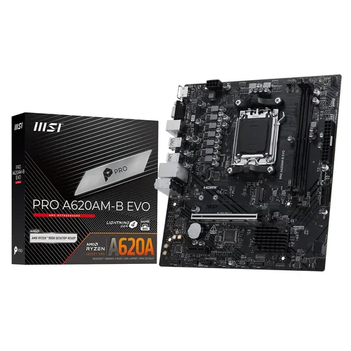 MSI - Placa base - PRO A620AM-B EVO 2 DIMM DDR5 A