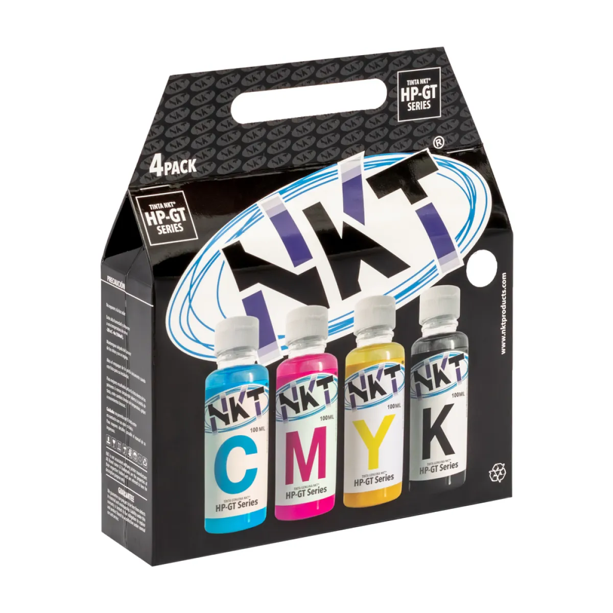 Tinta 4 Pack 100ML – Para HP Serie GT