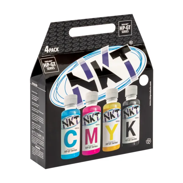 Tinta 4 Pack 100ML – Para HP Serie GT