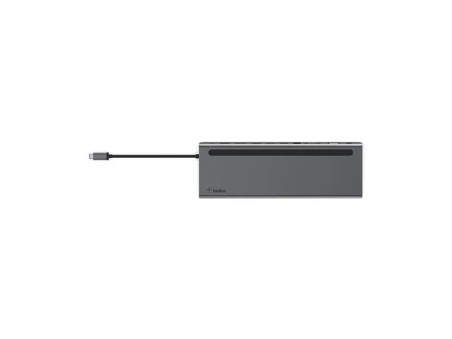 Belkin CONNECT 11-en-1 - Soporte multipuerto - USB-C - VGA, HDMI, DP - 1GbE