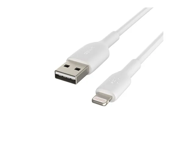 Belkin BoostCharge - Cable Lightning - Lightning macho a USB macho - 2 m-blanco