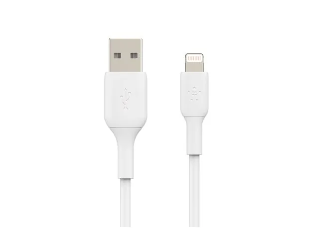 Belkin BoostCharge - Cable Lightning - Lightning macho a USB macho - 2 m-blanco