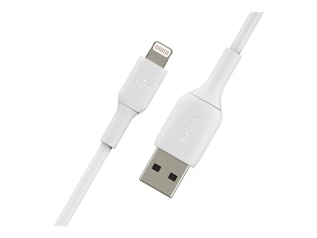 Belkin BoostCharge - Cable Lightning - Lightning macho a USB macho - 2 m-blanco