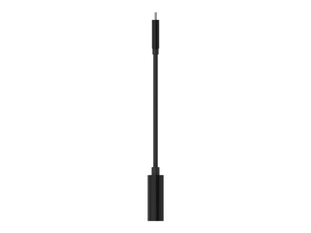 Belkin USB-C to HDMI + Charge Adapter - Adaptador de vídeo - 24 pin USB-C macho a HDMI, USB-C (solo alimentación) hembra - negro-compatibilidad con 4K, USB Power Delivery (60W)