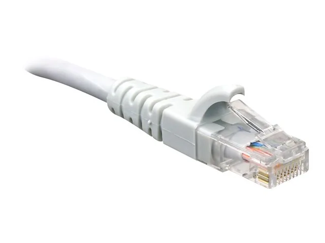 Nexxt - Cable de interconexión - RJ-45 (M) a RJ-45 (M) - 91 cm-UTP-CAT 6a-trenzado-gris