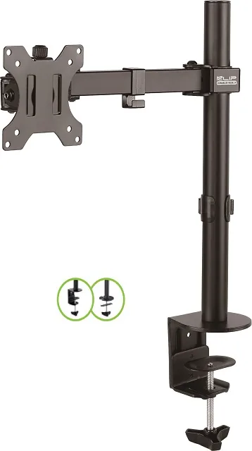 Klip Xtreme KPM-300 - Kit de montaje - para pantalla plana - plástico, acero de alta calidad-negro-tamaño de pantalla: 13"-32"-montable en escritorio