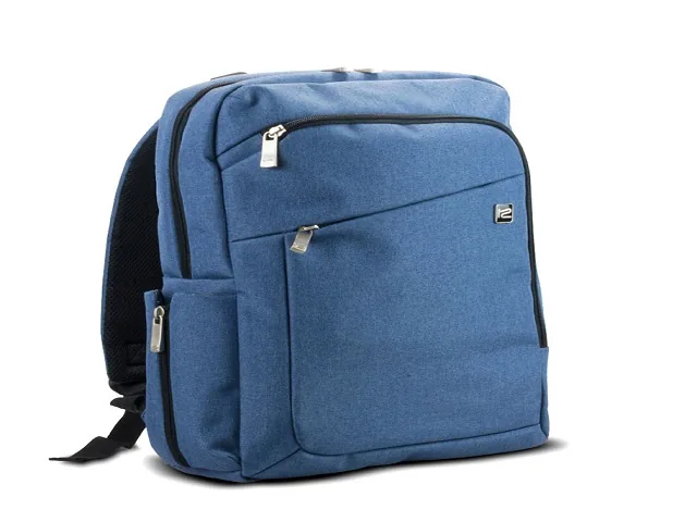 Klip Xtreme - 15.6" - Poliéster 100D - Azul-Mochila KNB - 416BL