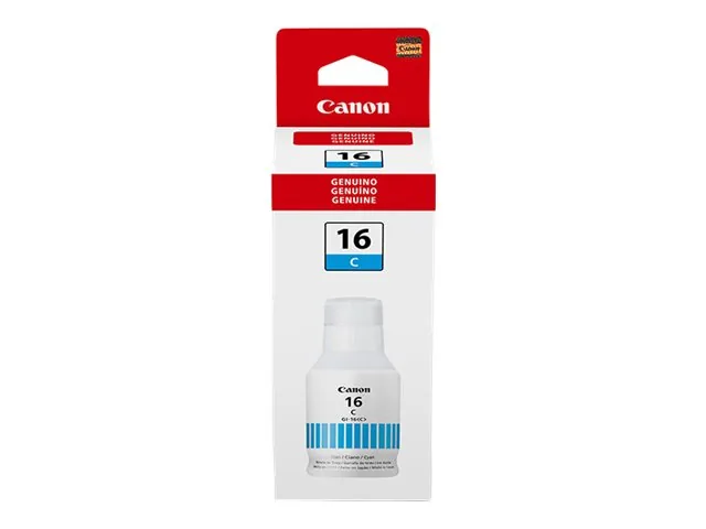 Canon GI 16 C - 132 ml - cián - original - recarga de tinta - para MAXIFY GX6010, GX7010