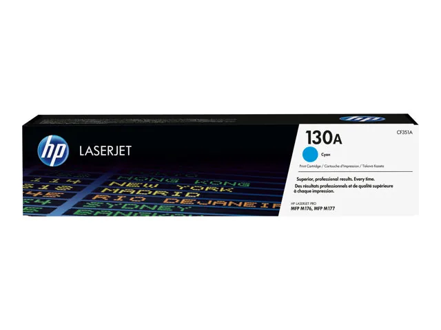 HP 130A - Cian - Original - Cartucho de Tóner LaserJet (CF351A)