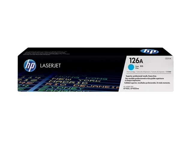 HP 126A - Cián - LaserJet-cartucho de tóner (CE311A)