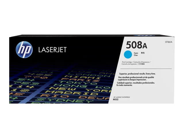 HP 508A - Cián - LaserJet-cartucho de tóner (CF361A)