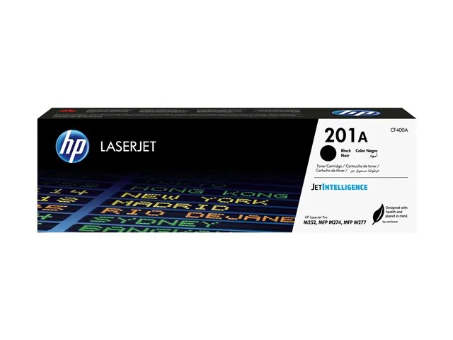 HP 201A - Negro - original - LaserJet-cartucho de tóner (CF400A)-para Color LaserJet Pro M252dn, M252dw, M252n, MFP M277c6, MFP M277dw, MFP M277n
