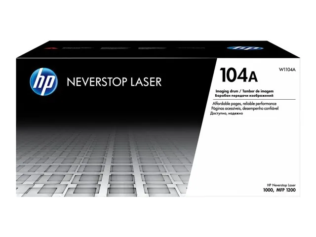 HP 104A - Negro - original - kit de tambor-para Neverstop Laser 1000a, 1000n, 1000w, MFP 1200a, MFP 1200n, MFP 1200nw, MFP 1200w
