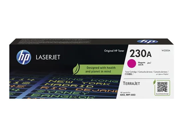 HP 230A - Magenta - Original - LaserJet - Cartucho de Tóner (W2303A) - para Color LaserJet Pro MFP 4301, MFP 4303