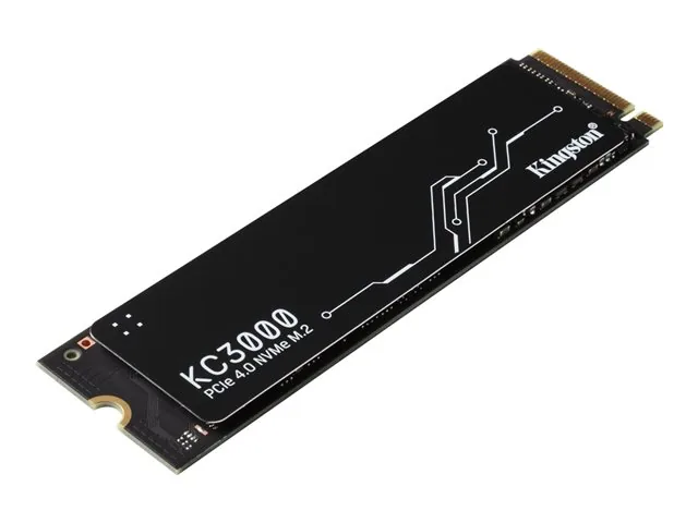Kingston KC3000 - SSD - 512 GB - interno-M.2 2280-PCIe 4.0 (NVMe)-para Intel Next Unit of Computing 12 Pro Kit-NUC12WSKi5