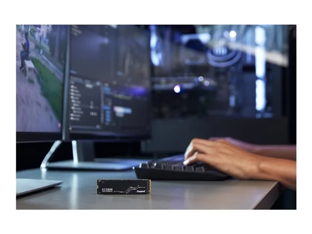 Kingston KC3000 - SSD - 512 GB - interno-M.2 2280-PCIe 4.0 (NVMe)-para Intel Next Unit of Computing 12 Pro Kit-NUC12WSKi5