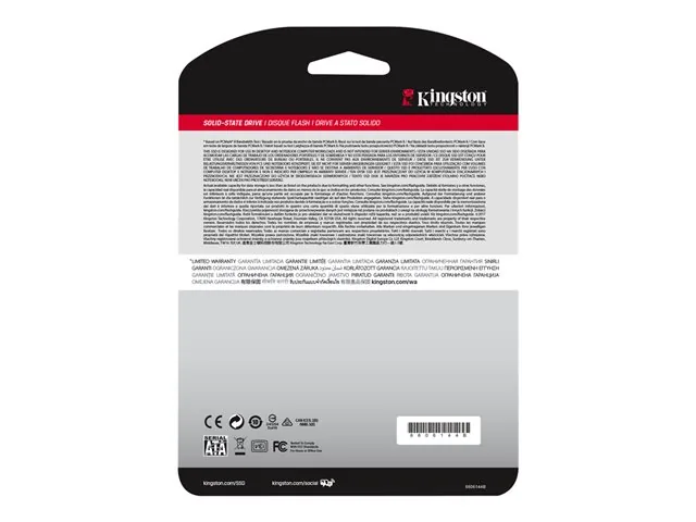 Kingston A400 - SSD - 960 GB - interno - 2,5"-SATA 6Gb/s