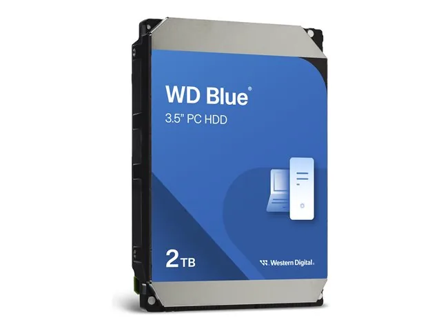 WD Blue WD20EZBX - Disco duro - 2 TB - interno - 3.5"-SATA 6Gb/s - 7200 rpm-búfer: 256 MB