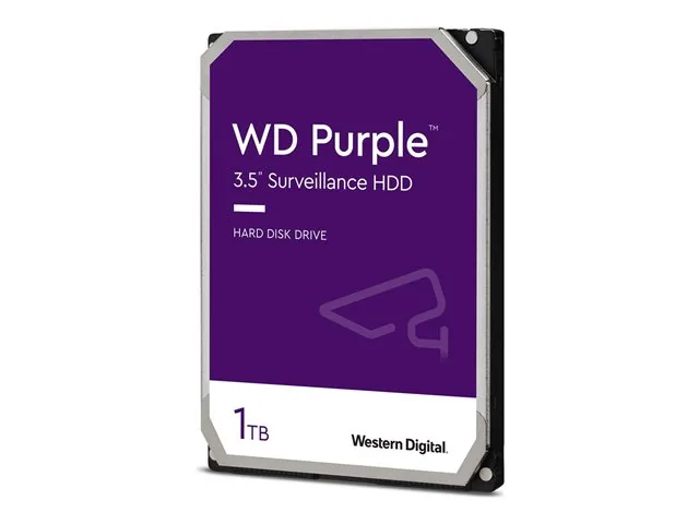 WD Purple WD11PURZ - Disco duro - 1 TB - interno - 3.5"-SATA 6Gb/s-búfer: 64 MB