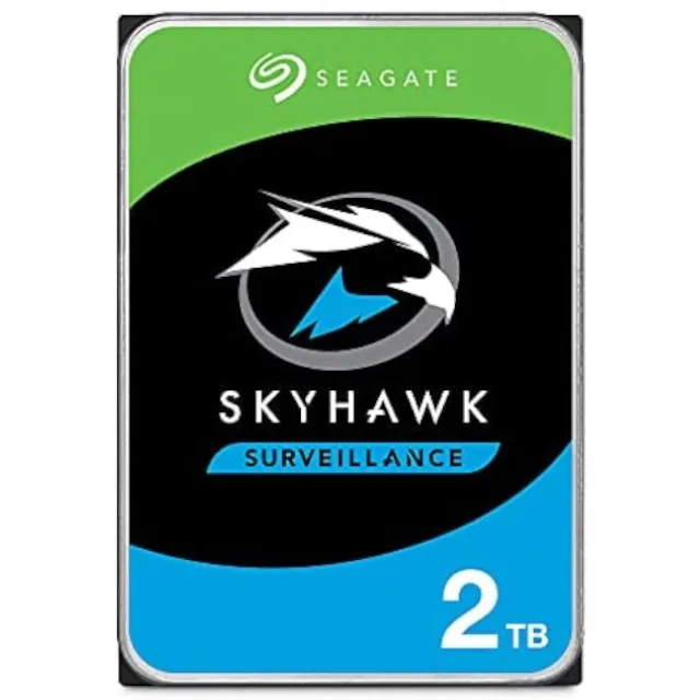Seagate SkyHawk ST2000VX017 - Disco duro - 2 TB - interno - 3.5"-SATA 6Gb/s-búfer: 256 MB-con Recuperación de datos Seagate Rescue de 3 años