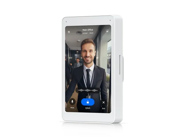 Ubiquiti - pantalla de control de acceso