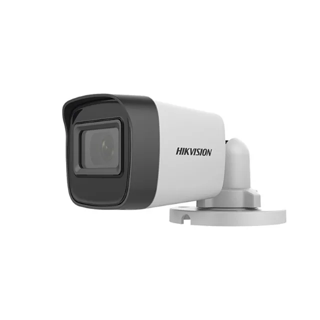 Hikvision Value Series DS-2CE16D0T-EXIF - Cámara de videovigilancia - bala - a prueba de polvo / impermeable-color (Día y noche)-2 MP - 1080p-montaje M12-focal fijado-compuesto, AHD, CVI, TVI-DC 12 V