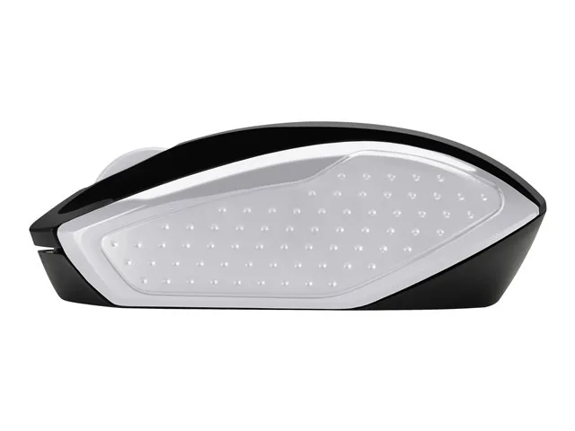 HP 200 - Mouse - diestro y zurdo - óptico-inalámbrico - 2.4 GHz-receptor inalámbrico USB-plata-para Pavilion 24, 27, 590, 595, TP01