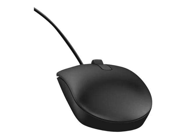 Dell MS116 - Mouse - óptico - 3 botones-cableado-USB-negro-con 1 Year Basic Hardware Warranty Repair-para Chromebook 3110 2-in - 1, 31XX; Latitude 54XX, 55XX, 7310 2-in - 1; Precision 3260