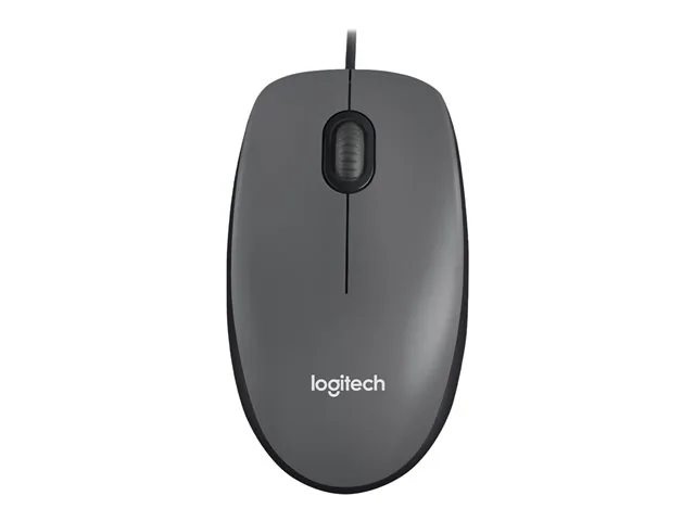 Logitech M90 - Mouse - diestro y zurdo - óptico-cableado-USB