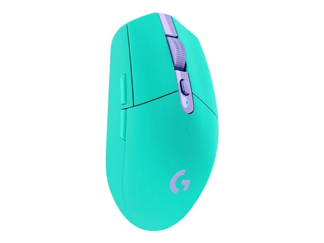 Logitech G G305 - Mouse - óptico - 6 botones-inalámbrico - 2.4 GHz-receptor inalámbrico USB-menta