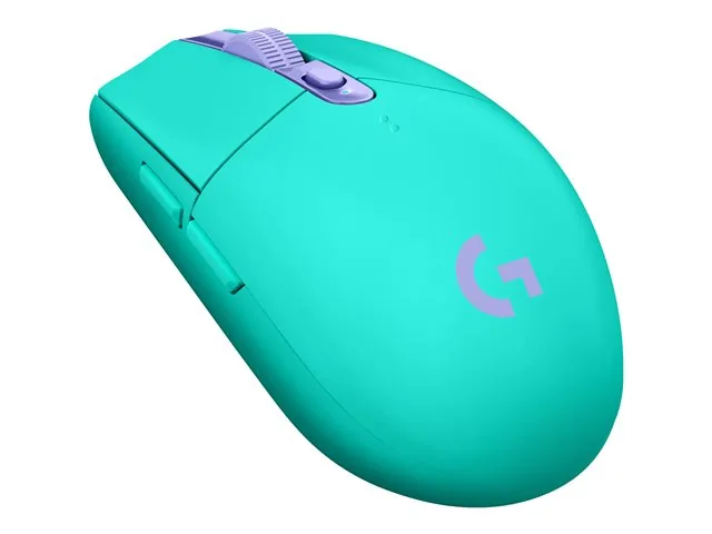 Logitech G G305 - Mouse - óptico - 6 botones-inalámbrico - 2.4 GHz-receptor inalámbrico USB-menta