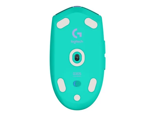 Logitech G G305 - Mouse - óptico - 6 botones-inalámbrico - 2.4 GHz-receptor inalámbrico USB-menta
