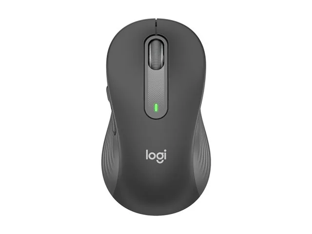 Logitech Signature M650 L - Mouse - tamaño completo - diestro-inalámbrico - 2.4 GHz, Bluetooth-receptor de USB Logitech Logi Bolt-grafito