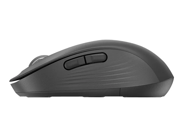 Logitech Signature M650 L - Mouse - tamaño completo - diestro-inalámbrico - 2.4 GHz, Bluetooth-receptor de USB Logitech Logi Bolt-grafito